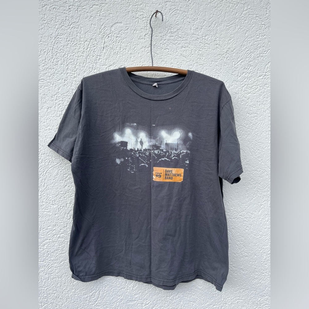 2009 Dave Mathew’s Band Tour T Shirt shirt Black XL